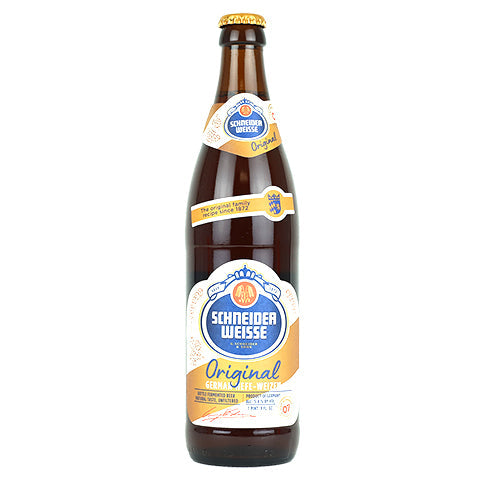 Schneider Weisse Original Hefe-Weizen by CraftShack Belgian Beer Store