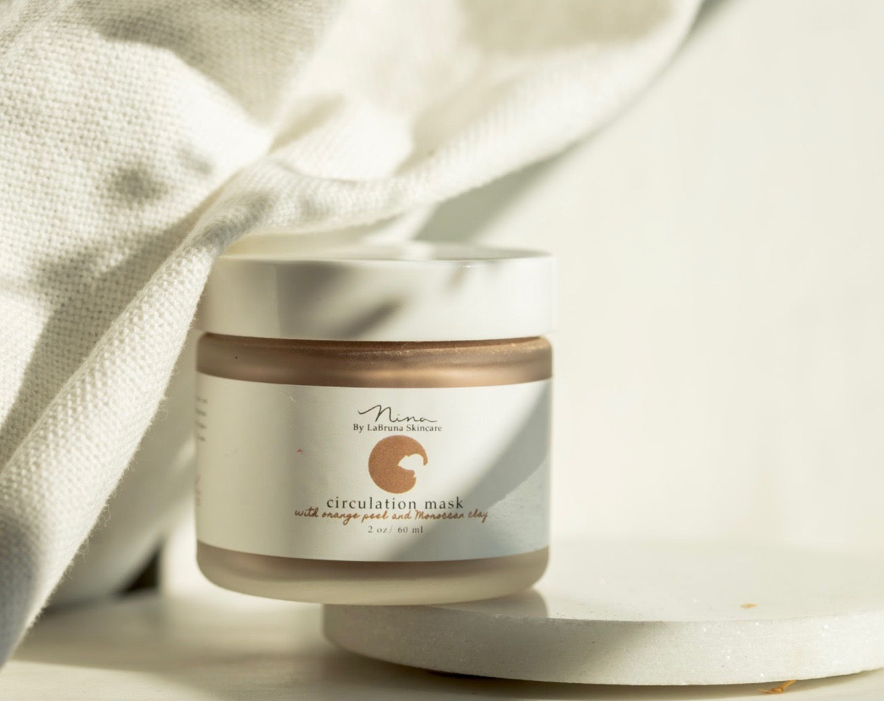 Circulation Mask with Orange Peel and Moroccan Clay by LaBruna Skincare