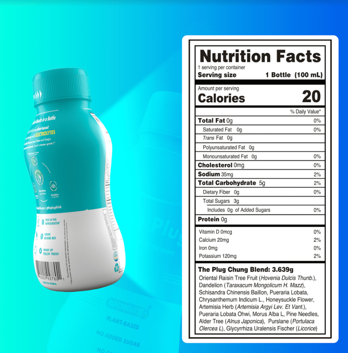 30 days Combo | 30 bottles  +  30 day Supply Pills by The Plug Drink