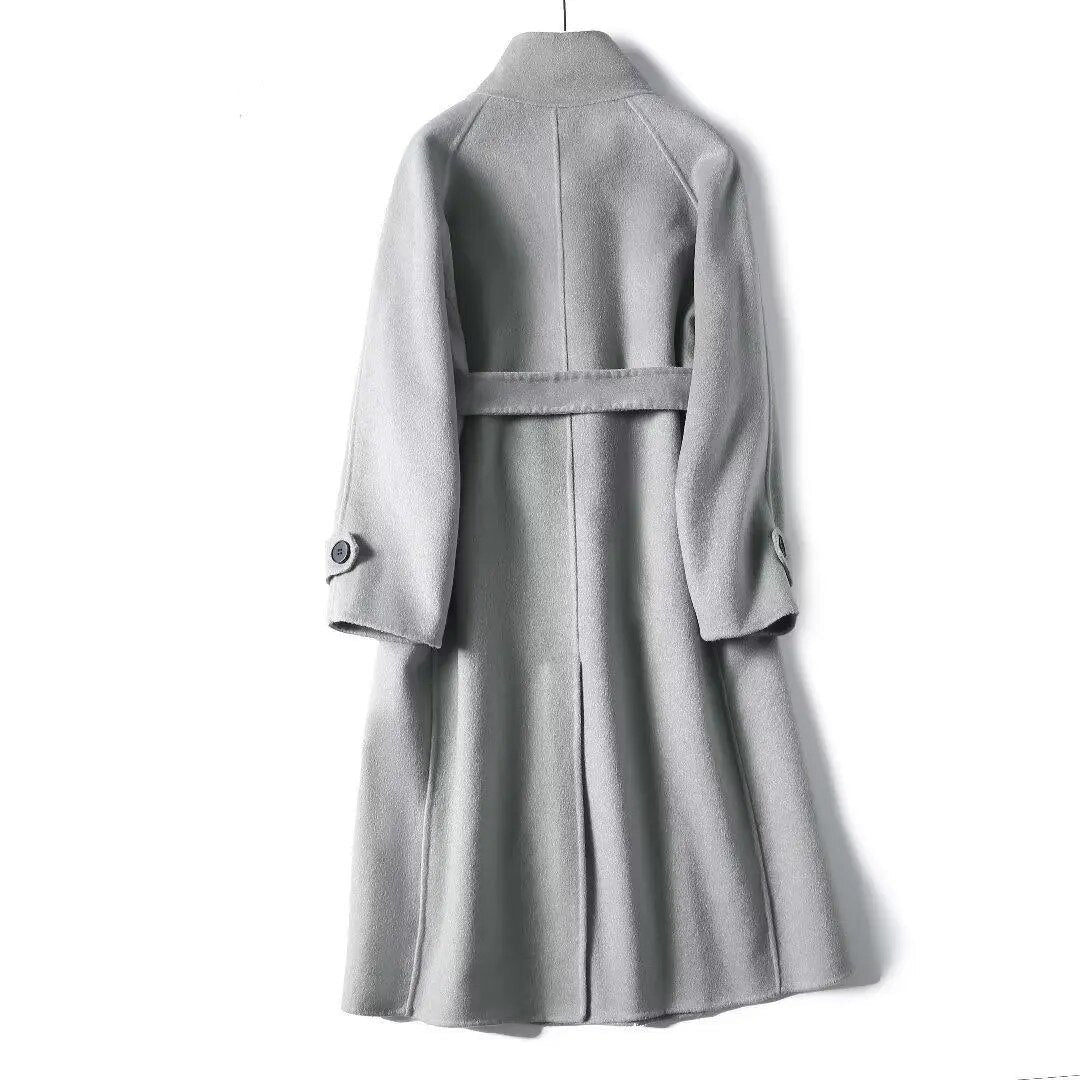 Double-Sided Women Woolen Coat Winter 2023 by BlakWardrob