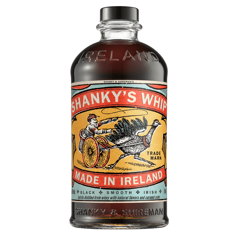 Shanky's Whip Black Irish Whiskey Liqueur by CraftShack Spirits Marketplace