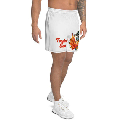 Shark Skate Athletic Long Shorts by Tropical Seas Clothing