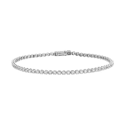 2 Carat Diamond Tennis Bracelet 14K by By Adina Eden