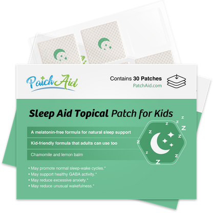 Sleep Aid Topical Patch for Kids (Melatonin-Free) by PatchAid