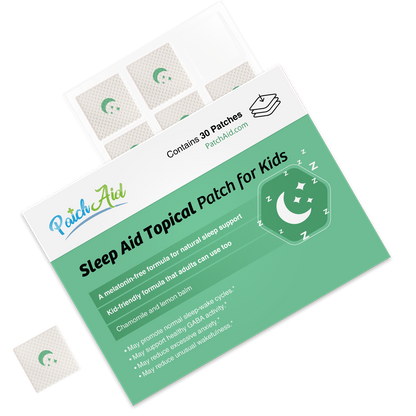 Sleep Aid Topical Patch for Kids (Melatonin-Free) by PatchAid