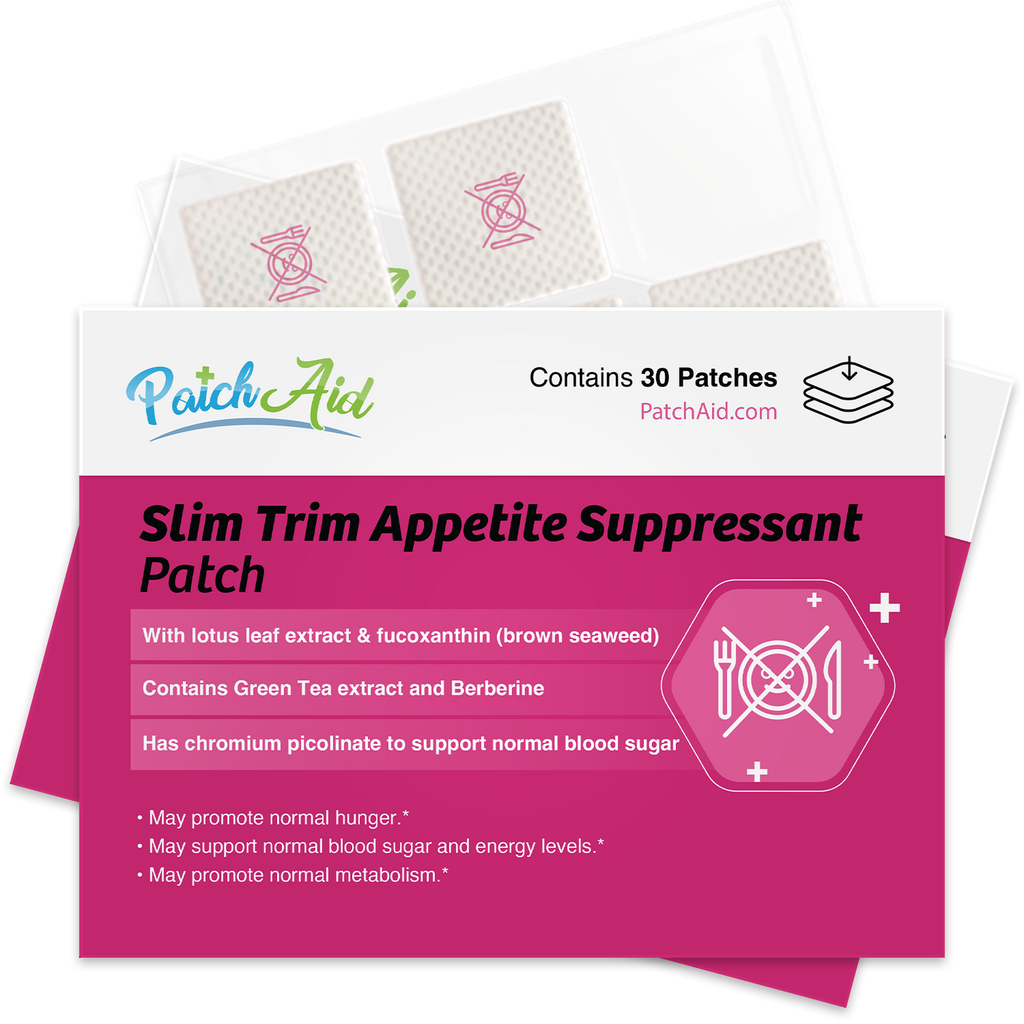 Slim Trim Appetite Suppressant Patch by PatchAid