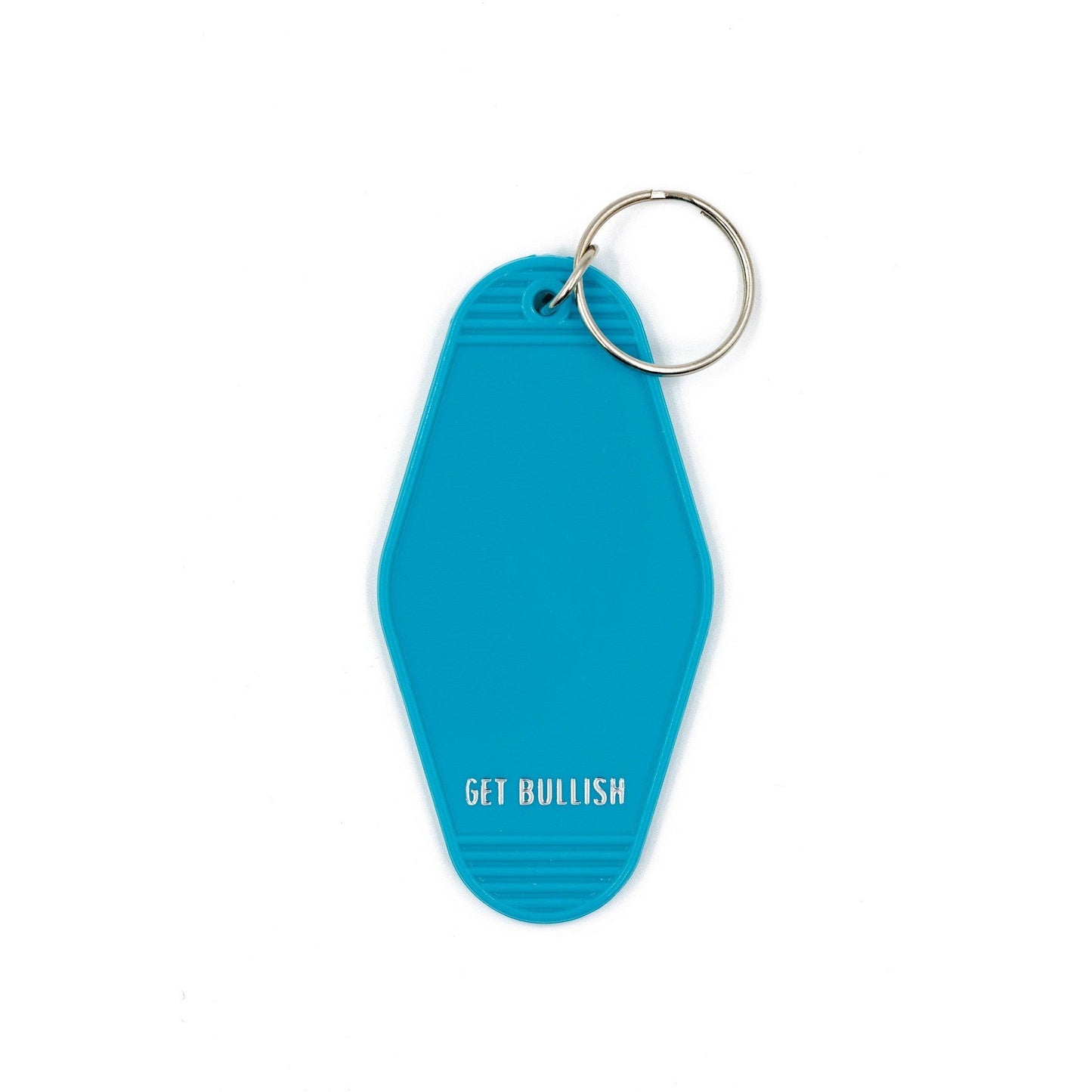 So Extra I Sweat Sequins Motel Style Keychain in Aqua by The Bullish Store