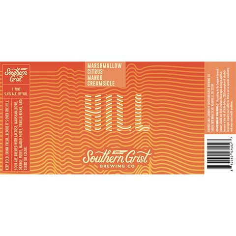 Southern Grist Marshmallow Citrus Mango Creamsicle Hill Sour by CraftShack Liquor Store