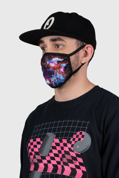 Space Nebula Face Mask by The Official Brand