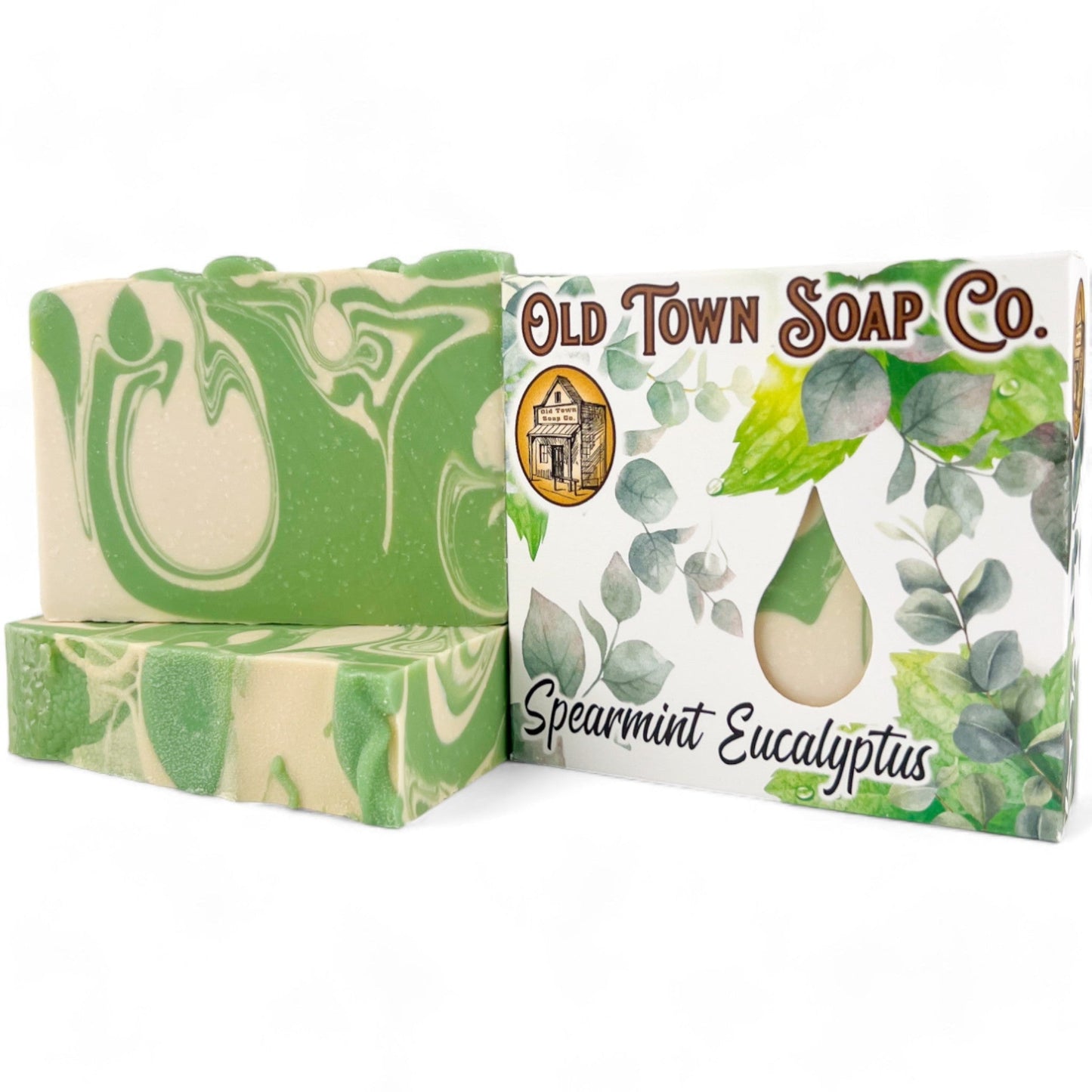 Spearmint & Eucalyptus -Bar Soap by Old Town Soap Co.