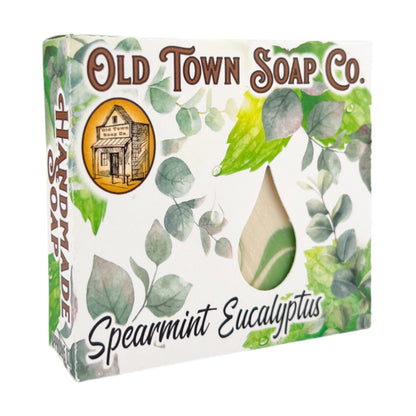 Spearmint & Eucalyptus -Bar Soap by Old Town Soap Co.