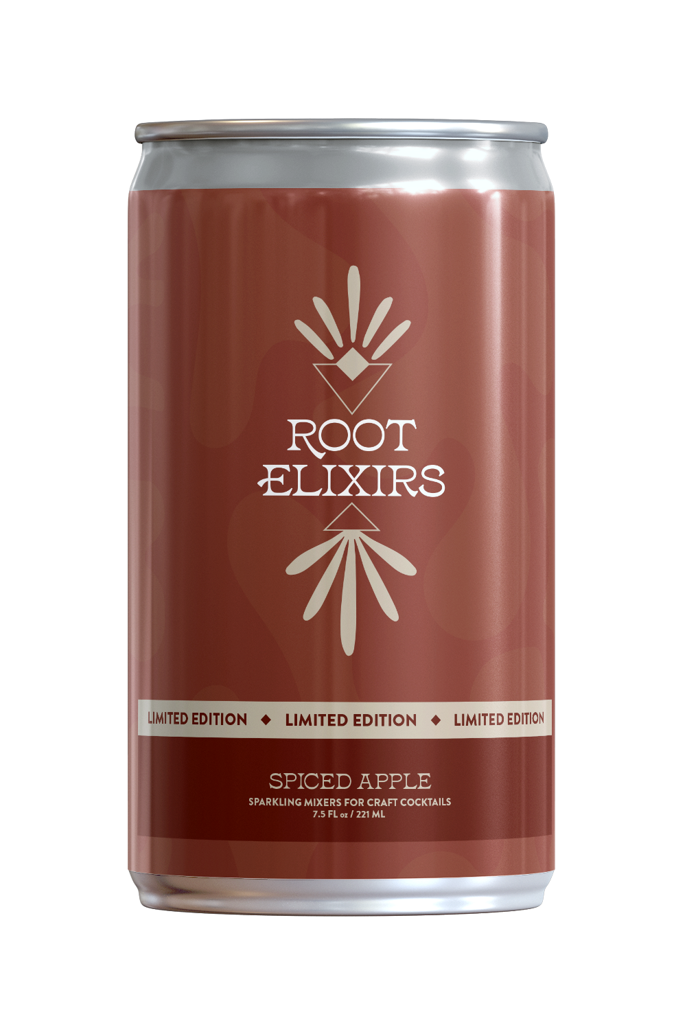 Root Elixirs Sparkling Spiced Apple Premium Cocktail Mixer *Limited Edition and Infusion Kit - 24 Cans (7.5 oz) by Farm2Me