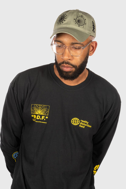 Spyral Dynamics 6 Panel Dad Hat (Slate) by The Official Brand