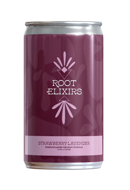 Root Elixirs Mini Cocktail Kit- Sparkling Premium Cocktail Mixers- 4 Cans 7.5 oz & Custom Premium Cocktail Garnish Packet by Farm2Me