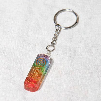 Orgonite Gemstone Keychains by Tiny Rituals