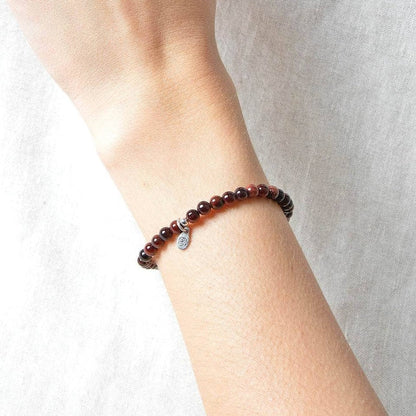 Red Tiger Eye Energy Bracelet by Tiny Rituals