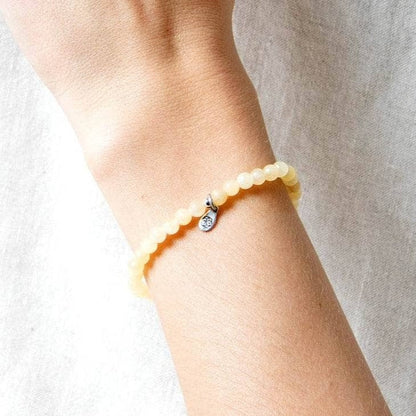 Yellow Jade Energy Bracelet by Tiny Rituals