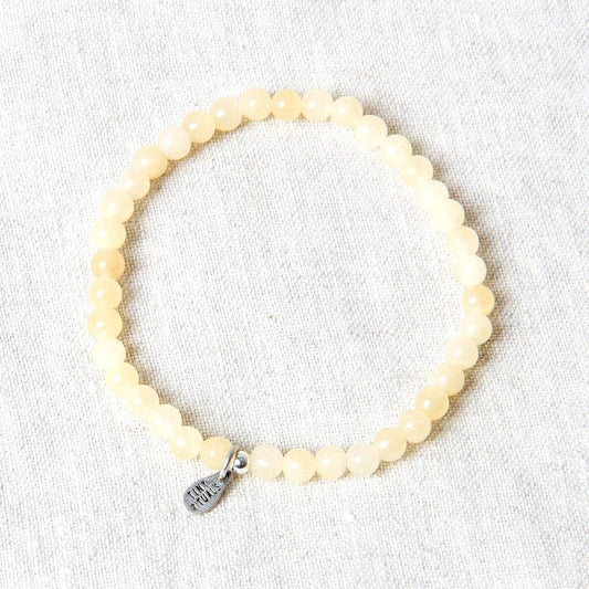 Yellow Jade Energy Bracelet by Tiny Rituals