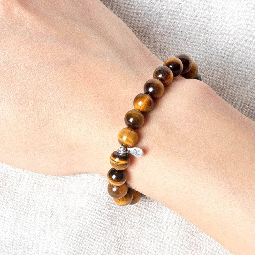 Tiger Eye Energy Bracelet 8mm by Tiny Rituals