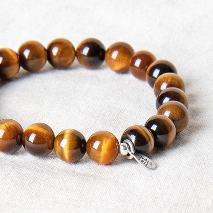 Tiger Eye Energy Bracelet 8mm by Tiny Rituals