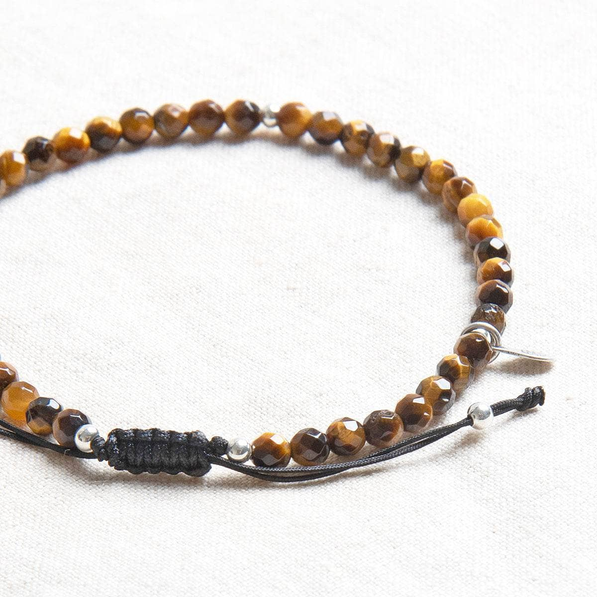 Tiger Eye Energy Anklet by Tiny Rituals