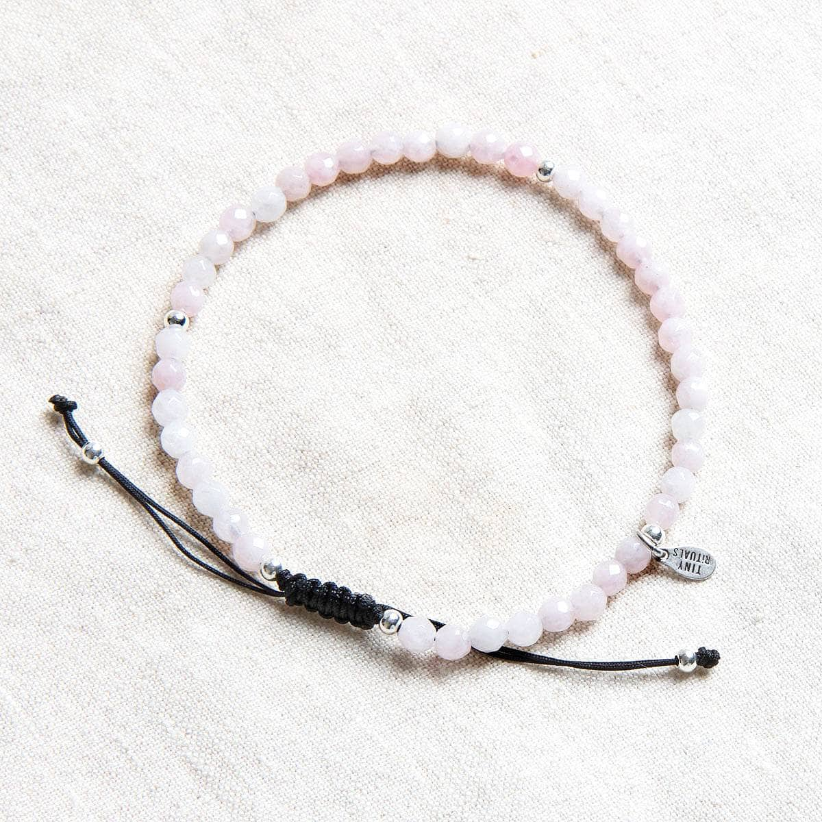 Rose Quartz Energy Anklet by Tiny Rituals