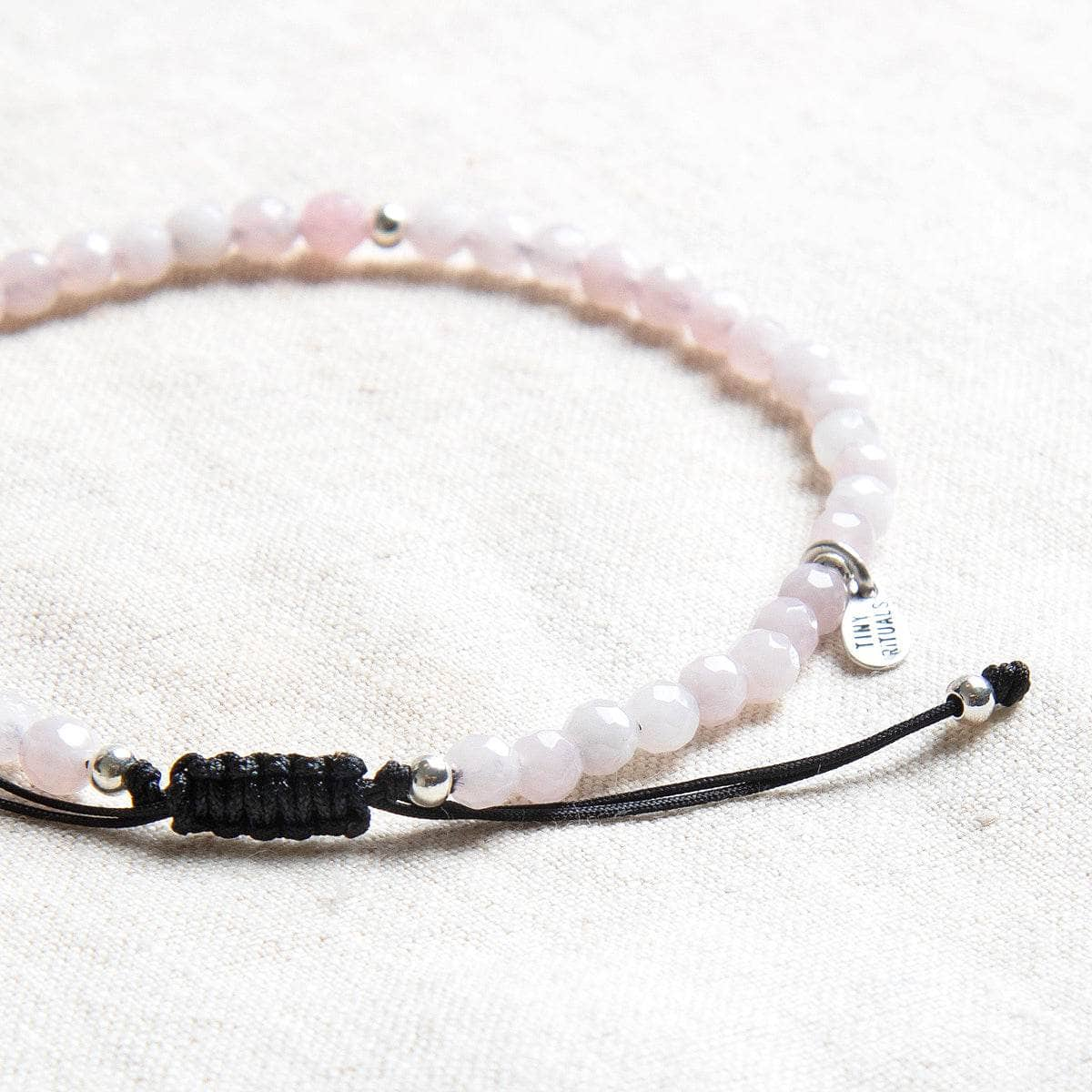 Rose Quartz Energy Anklet by Tiny Rituals