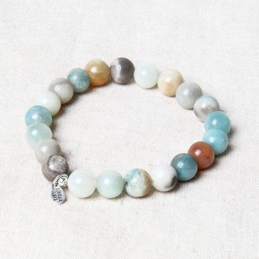 Multi-Amazonite Energy Bracelet 8mm by Tiny Rituals