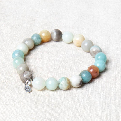 Multi-Amazonite Energy Bracelet 8mm by Tiny Rituals