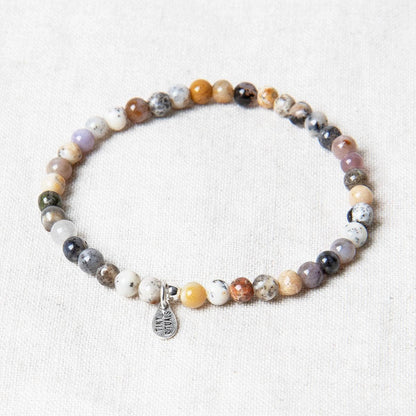 Yellow Dendritic Opal Energy Bracelet by Tiny Rituals