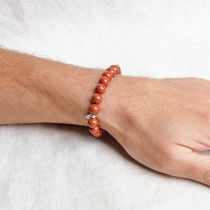 Red Jasper Energy Bracelet 8mm by Tiny Rituals