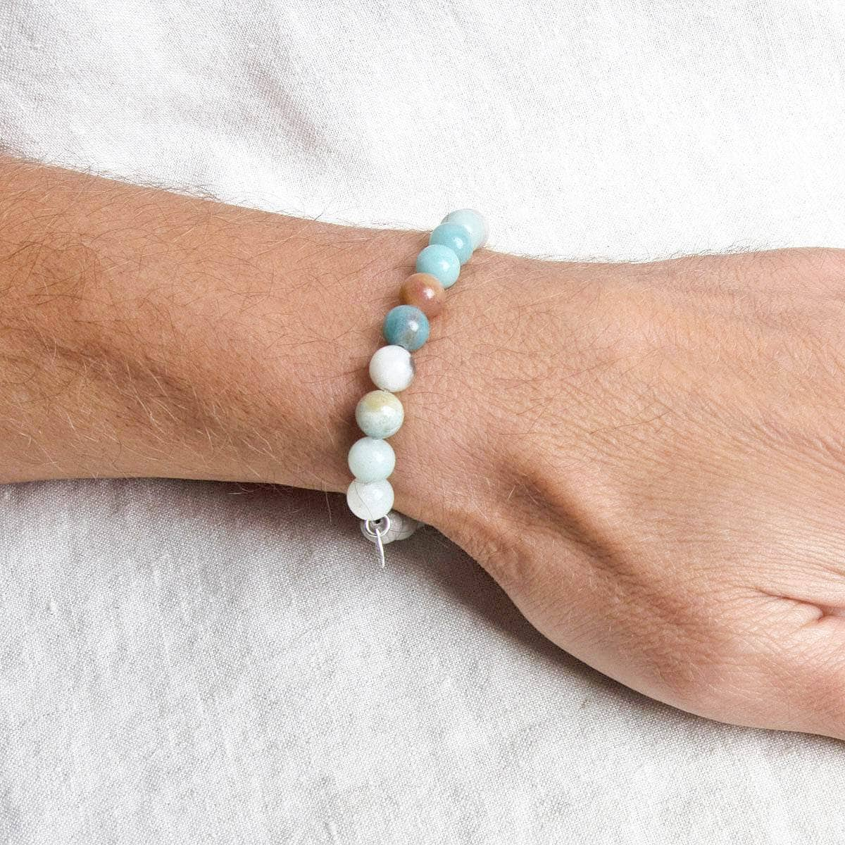 Multi-Amazonite Energy Bracelet 8mm by Tiny Rituals