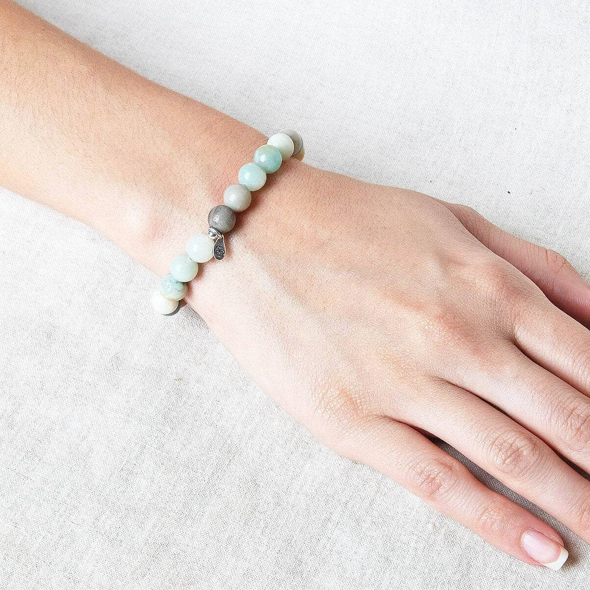 Multi-Amazonite Energy Bracelet 8mm by Tiny Rituals