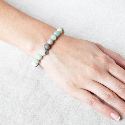 Multi-Amazonite Energy Bracelet 8mm by Tiny Rituals