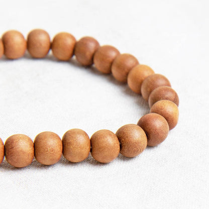 Sandalwood Wrist Mala by Tiny Rituals