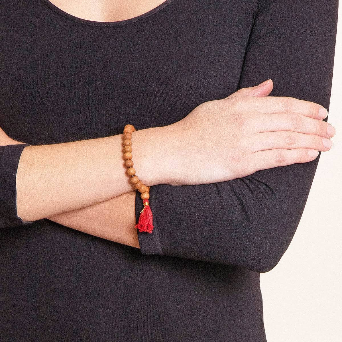 Sandalwood Wrist Mala by Tiny Rituals