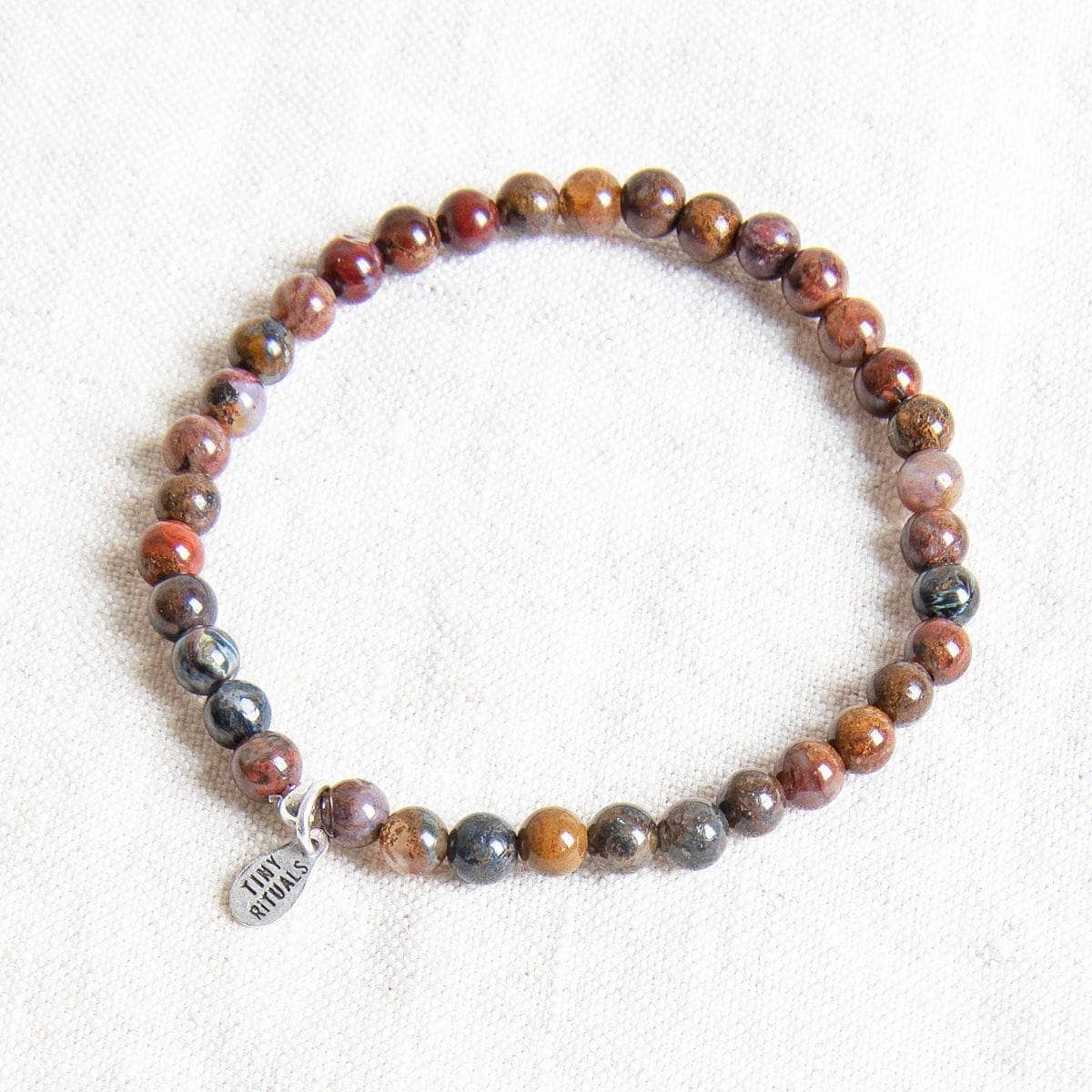 Natural African Pietersite Energy Bracelet by Tiny Rituals