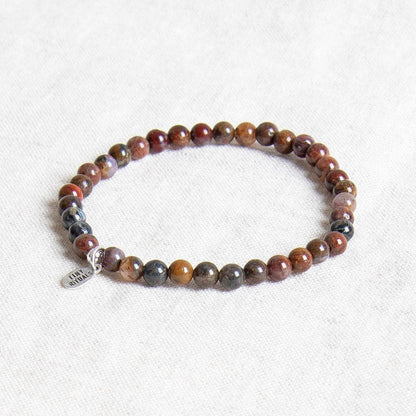 Natural African Pietersite Energy Bracelet by Tiny Rituals