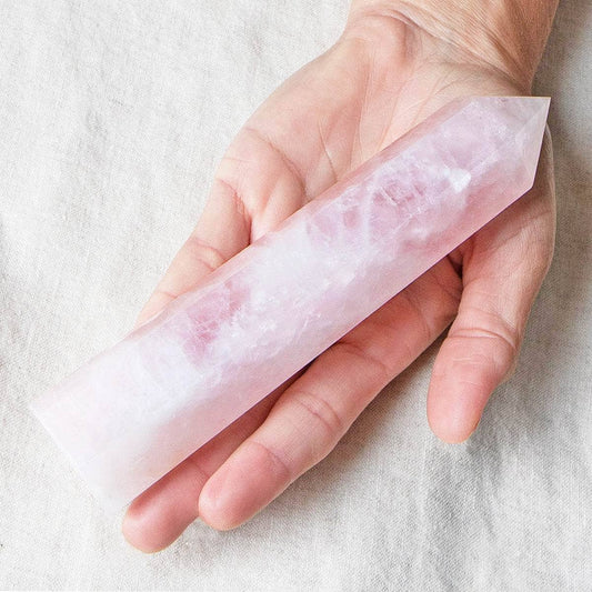 Rose Quartz Obelisk - 6 inch by Tiny Rituals