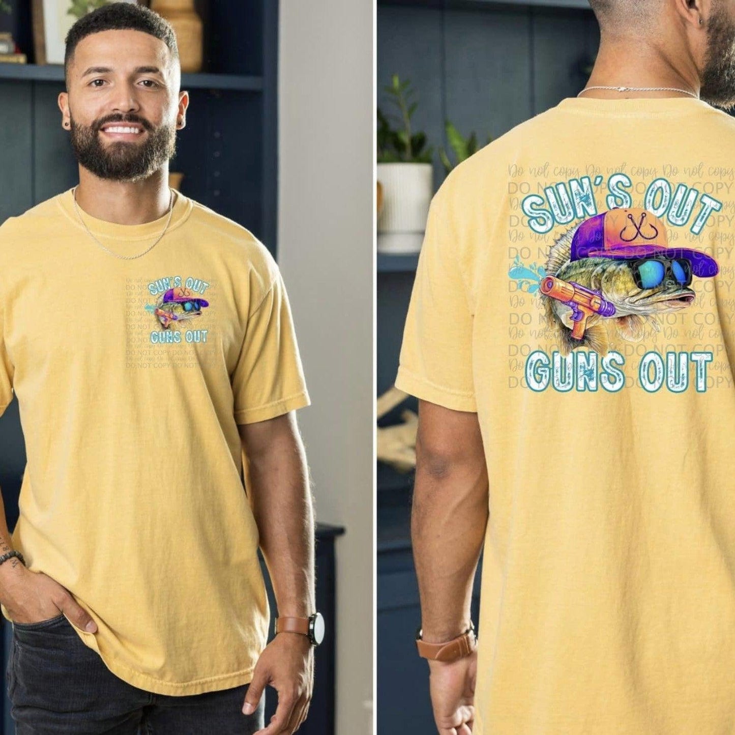 Suns Out Guns Out Summer Tee by Crafty Casey's