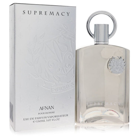 Supremacy Silver by Afnan Eau De Parfum Spray 5 oz for Men by Avera Group