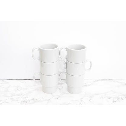 Sandbar Stackable Mug Set by Tuxton Home