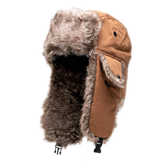 Trapper Hat | Canvas | Brown by Soul of Adventure