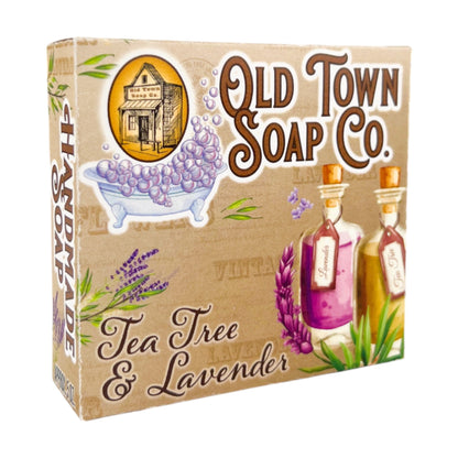 Tea Tree & Lavender Soap -Bar Soap by Old Town Soap Co.