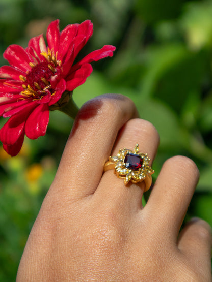 The Full Bloom Ring by Ash & Rose