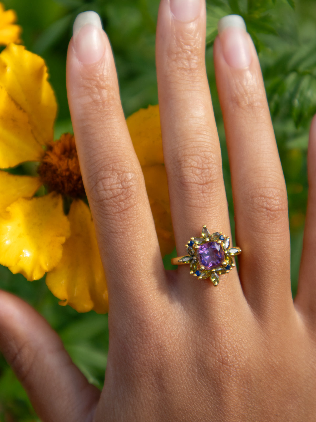 The Full Bloom Ring by Ash & Rose