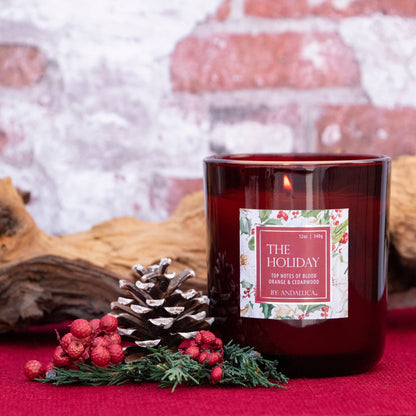 The Holiday 12oz  Candle by Andaluca Home