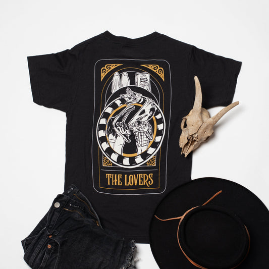 The Lovers Tarot Card Tee by Music City Creative