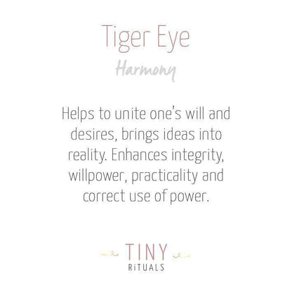 Tiger Eye Energy Bracelet by Tiny Rituals