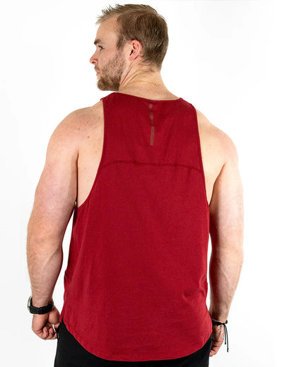 Iron Pulse Men's Red Timeless Tank by Colorado Threads Clothing